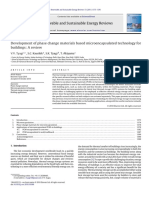 A General Model For Analyzing The Thermal Perforance of The Heat Charging