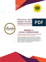 GEMASTIK 11 Pengembangan Perangkat Lunak - 001016 - F1D015005 - CRS Squad - Aplikasi BAMBO Berbasis Mobile PDF