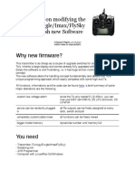 Instructions on modifying the Turnigy/Eurgle/Imax/FlySky 9ch Tx to flash new Software