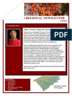 Fall 2010 Regional Newsletter