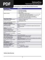 Defenseflow 2.1 Tech Spec