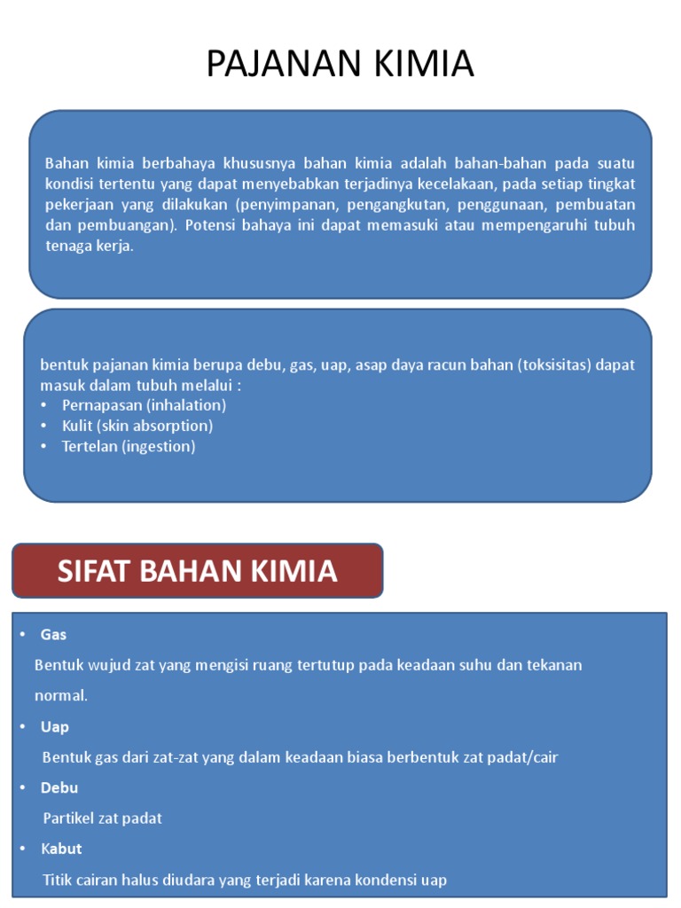 Pajanan Kimia | PDF