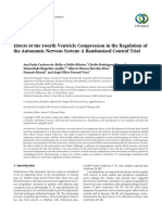 Effects of The Fourth Ventricle Compression in The Regulation of PDF