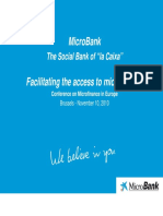 Microbank: The Social Bank of "La Caixa"