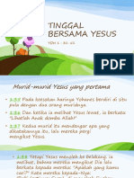 Tinggal Bersama Yesus