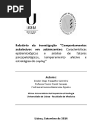 comportamentos autolesivos