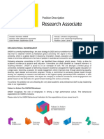 Position Description - FSI Research Associate