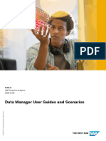 Data Manager User Guides and Scenarios