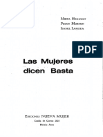 Mirta Henault, Peggy Morton e Isabel Larguía, Las Mujeres Dicen Basta (1972) OCRed