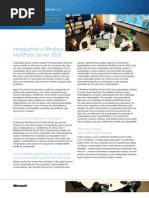 Windows Multi Point Server Product Datasheet Brazilian)