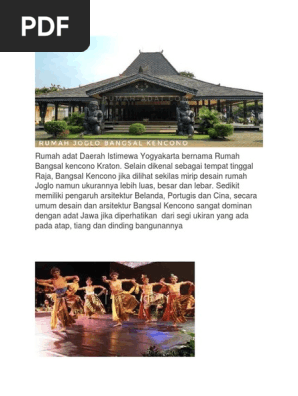 1060+ Gambar Rumah Adat Bangsal Kencono HD Terbaik