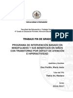 Programa Mindfulness para Tdah PDF