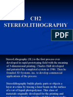 CH2 Stereolithography
