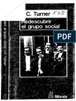 Reicher, S. (1990) Capítulo VIII. Conducta de Masa Como Acción Social. en Turner.J.C.