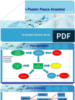 Penanganan Pasien Pasca Anastesi