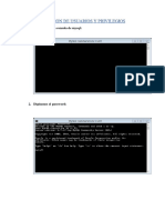 Creacion de Usuarios y Privilegios