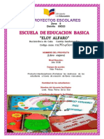 Informe Final Proyectos Escolares Eloy Alfaro 2018 2019 El Libro Viajero