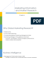 Global Marketing Information Systems and Market Research