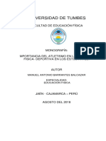 Monografia Importancia Del Atletismo