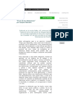 Rancière - El Uso de Las Distinciones PDF