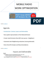 AGILETO Drive Test 3G Analysis