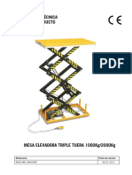 MSA1480 Mesa Elevadora Triple Tijera PDF