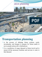 Transportation Planning - Presentation