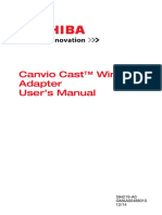 Canvio Cast™ Wireless Adapter User's Manual: 594219-A0 GMAA00488010 12/14
