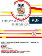 12. Estructura de Un Plan de Emergencias