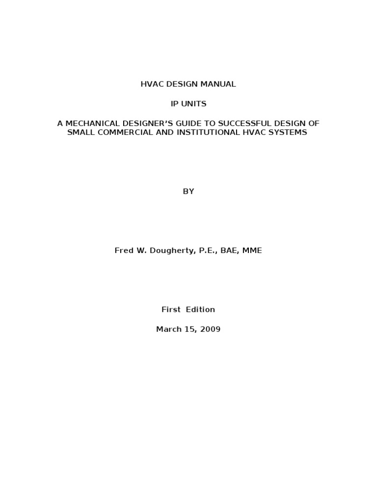 Hvac design manual 1st ed pdf hvac ventilation architecture 