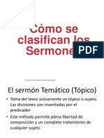 Clasificación Sermones.ppt.pps