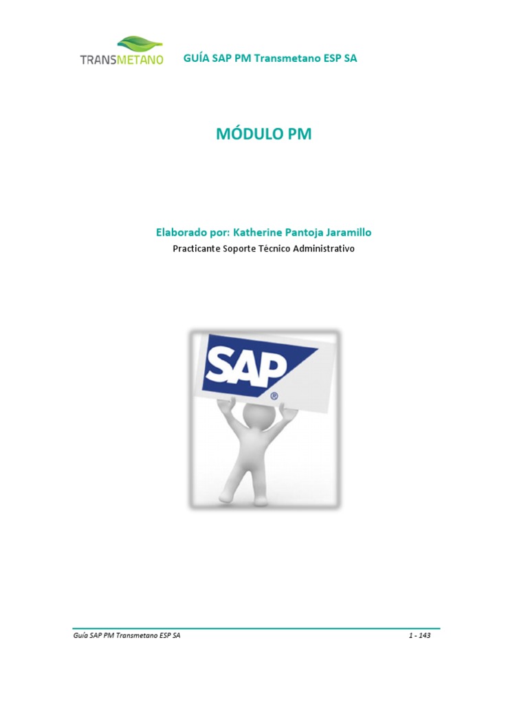 Guia Sap PM PDF | PDF | Scada | Sap Se