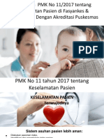 Penerapan PMK 11 2017 TTG Keselamatan Pasien Di FKTP