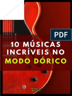 Ebook 10 Músicas Incríveis No Modo Dórico PDF