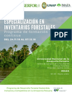 PFG Inventarios Forestales 2018