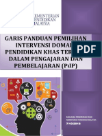 Pemilihan Intervensi Domain Pendidikan