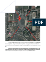 Pola Sirkulasi Komplek Gelora Bung Karno