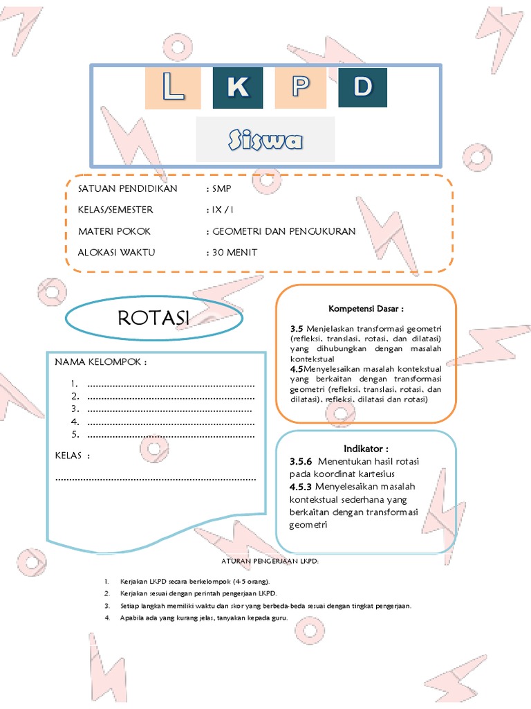 Rotasi Lkpd