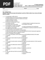 2nd Quarter Exam-EAPP