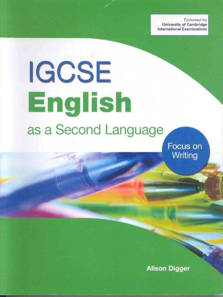 0510 IGCSE ENGLISH AS A SECOND LANGUAGE ALISON DIGGER PDF intelligence overview