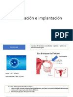 Fecudacion e Implantacion