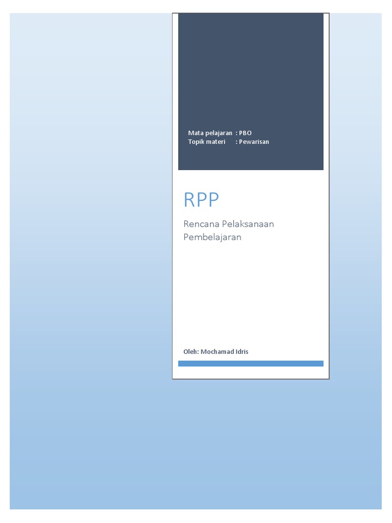 RPP Pbo 2 | PDF