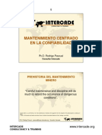 Mantenimiento Centrado en La Confiabilidad: Prehistoria Del Mantenimiento Minero