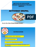 Desempeño Actividad Grupal