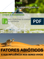 Fatores abióticos e sua influência nos seres vivos