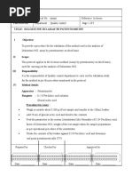 Assay by Titration Validation Protocol-Model