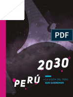 Peru 2030 La Visión Del Perú Que Queremos y los 17 ODS