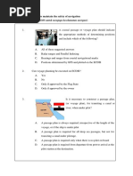 BLU Code - Ship Shore Safety Checklist | PDF | Ships | Cargo