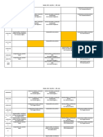 Horario Segundo Semestre