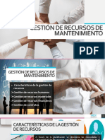 Gestión integral de recursos para mantenimiento